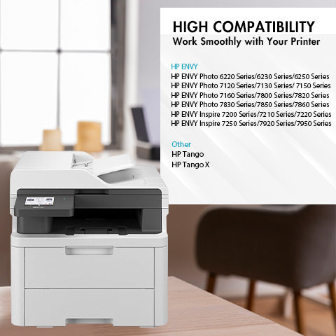 N9J91AN - Replacement HP 64XL Color Ink Cartridge - With Chip - High Yield - Firmware Safe