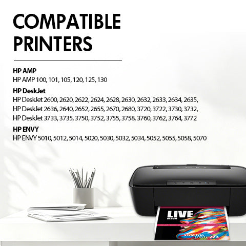 Original HP 65 Color Ink Cartridge - Standard Yield - N9K01AN