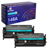 Replacement HP 148A Toner 2-Pack Set (Smart Chip) | Displays Toner Levels