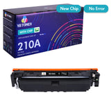 Firmware-Safe Compatible HP 210A Black Toner Cartridge W2100A | With Upgraded Chip, No Chip Error