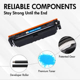 Compatible HP 210X Cyan Toner Cartridge W2101X - With Chip - Displays Toner Levels