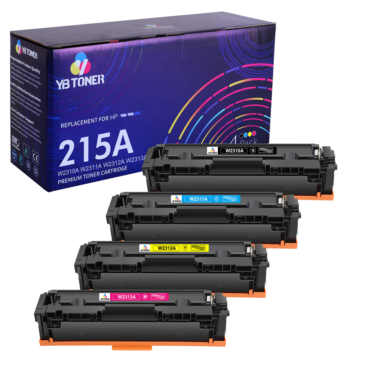 HP 215A Toner Cartridge Set