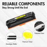 (No Chip)HP 215A W2312A Yellow Toner Cartridge Replacement