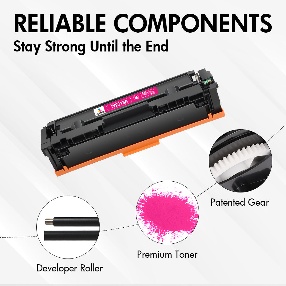 W2313A - Compatible HP 215A Magenta Toner Cartridge - With Chip