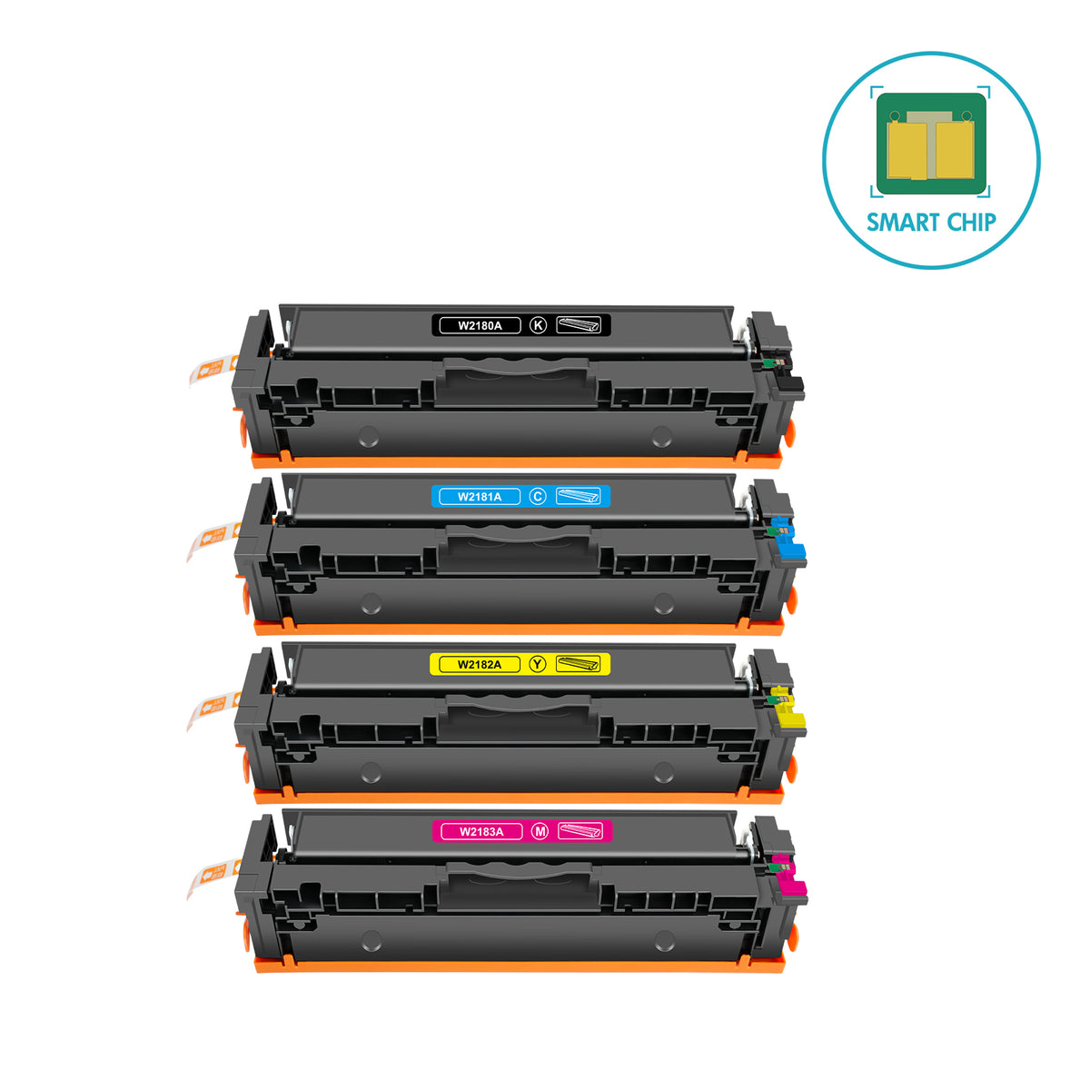 Chip-Ready Compatible HP 218A Toner Cartridge Multiple-Pack | Monitor Toner Level