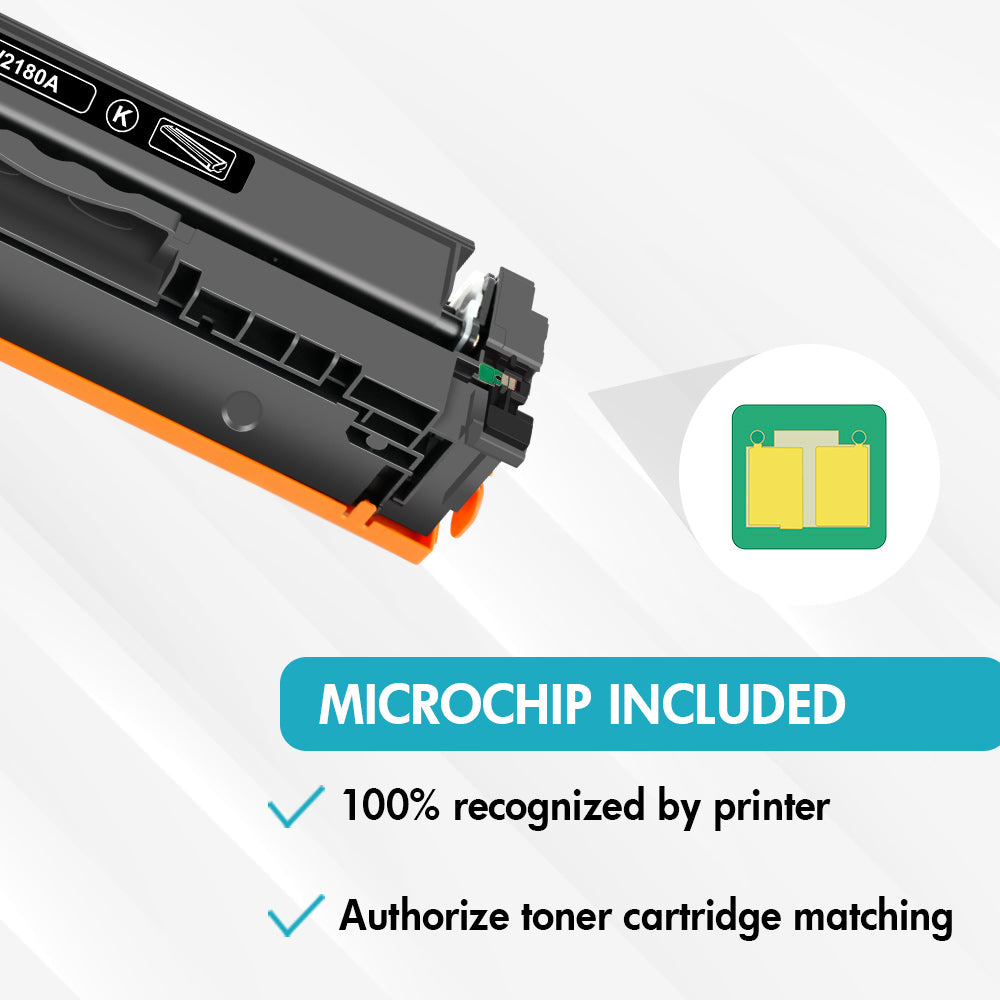 Chip-Ready Compatible HP 218A Toner Cartridge Multiple-Pack | Monitor Toner Level