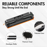 W2180A - Chip-Ready Replacement HP 218A Black Toner Cartridge Monitors Toner Level