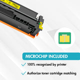 W2182A - Replacement HP 218A Yellow Toner Cartridge | Smart Chip | Monitors Toner Level