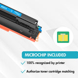 W2021A - Compatible HP 414A Cyan Toner Cartridge - With Chip