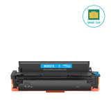 Firmware-Safe Compatible HP 414X Cyan Toner Cartridge W2021X | With Upgraded Chip, No Chip Error