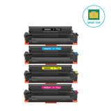 Compatible HP 414X Toner Cartridges (With Chip) 4-Pack | Displays Toner Levels