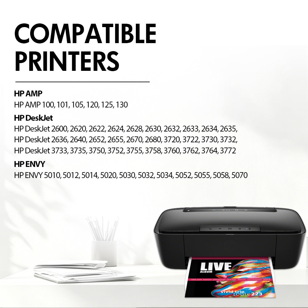 Compatible Printers of HP 65XL Ink Cartridge