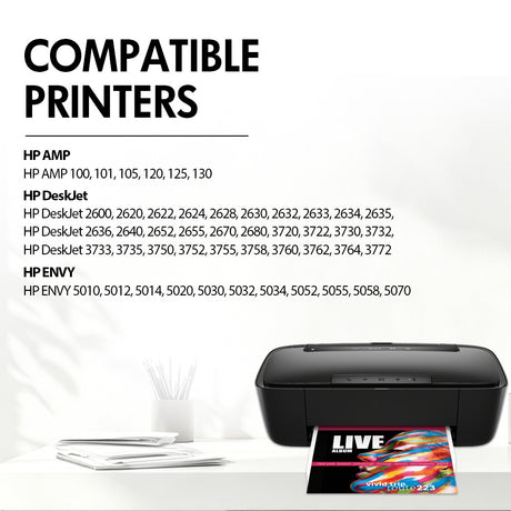 Compatible Printers of HP 65XL Ink Cartridge