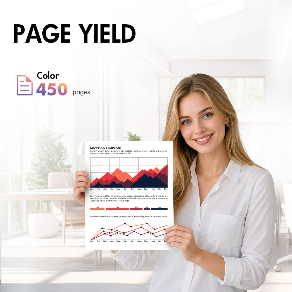 HP 67XXL Ink page yield