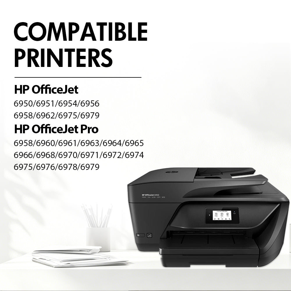 Original HP 902 Black Ink Cartridge - Standard Yield - T6L98AN