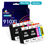 Compatible HP 910XL Ink Cartridges 10-Pack for HP OfficeJet Pro 8025, 8025e, 8035e