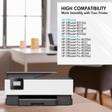 Replacement HP 910XL Ink Cartridges Combo Pack of 4 - With Smart Chip