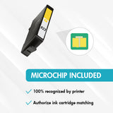 Compatible HP 923 Yellow Ink Cartridge – 4K0T2LN – With Chip – Standard Yield