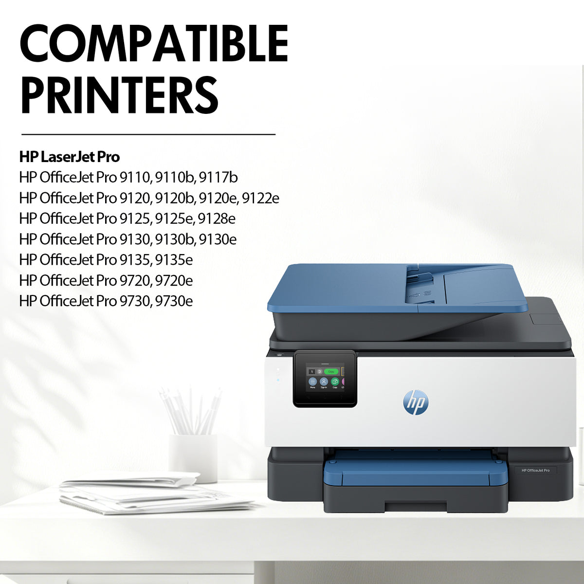 Compatible HP 936 Ink Cartridge Combo Pack - With Chip - Standard Yield
