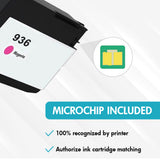 Compatible HP 936 Magenta Ink Cartridge – 4S6V0LN – With Chip – Standard Yield