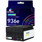 Compatible HP 936e 936XL Ink Cartridge Combo Pack - With Chip - High Yield