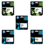Original HP 952 Ink Cartridges Combo Pack of 5 - Standard Yield