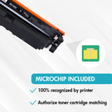 Compatible HP 210X Toner Set (Smart Chip) | W2100X W2101X W2102X W2103X | Displays Toner Levels