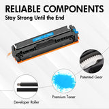 W2181A - Replacement HP 218A Cyan Toner Cartridge | Smart Chip | Monitors Toner Level