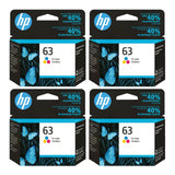 Original HP 63 Tri-Color Ink Cartridge - Standard Yield - F6U61AN