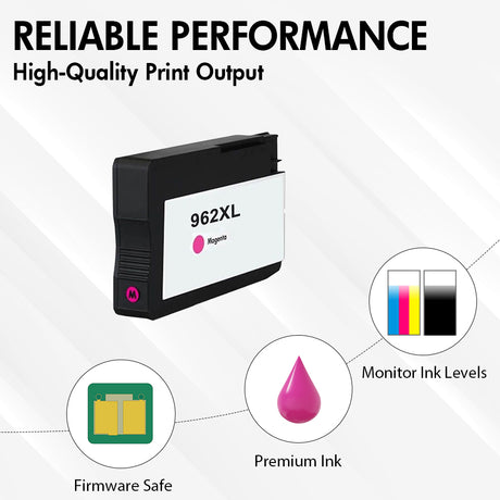 HP 962 962XL magenta cartridge