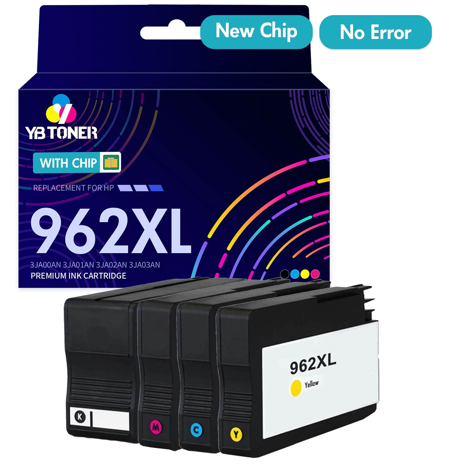 Firmware Safe HP OfficeJet Pro 9020(e) Ink Cartridge Replacements
