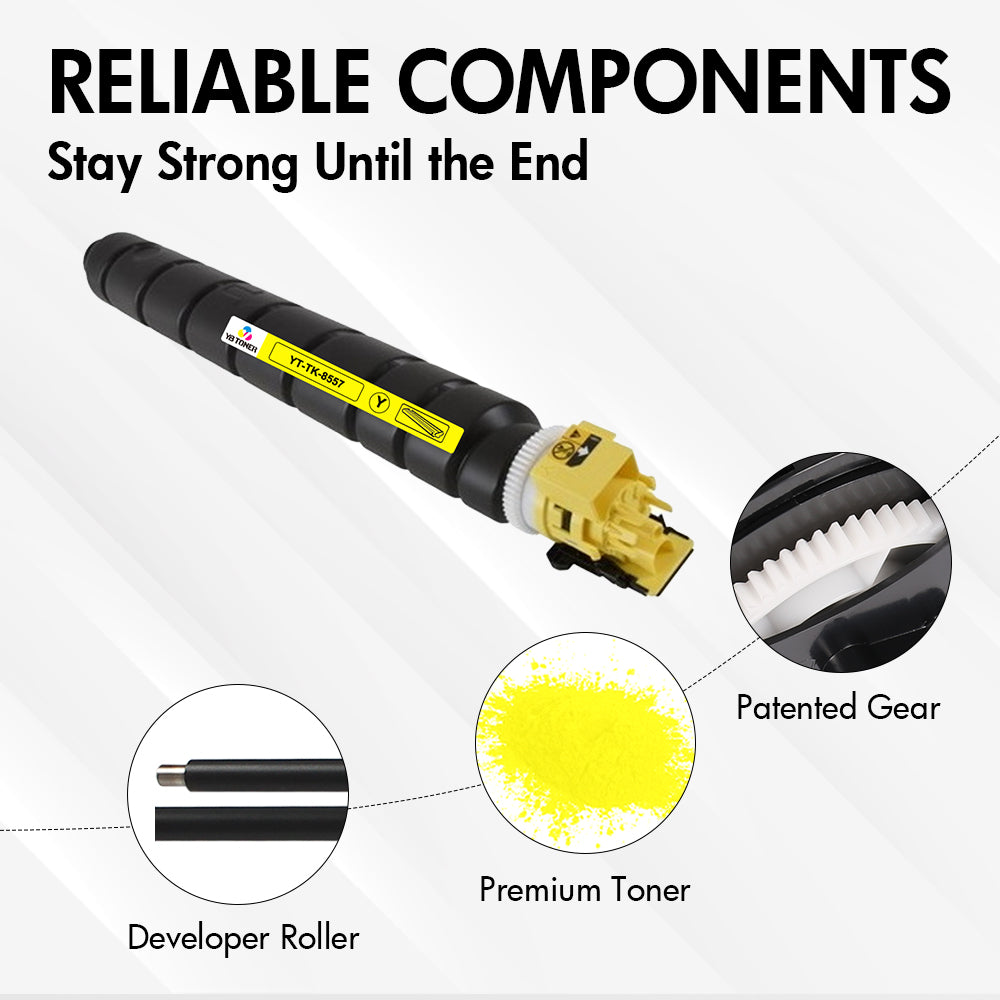 Kyocera TK-8557 Yellow Toner Cartridge