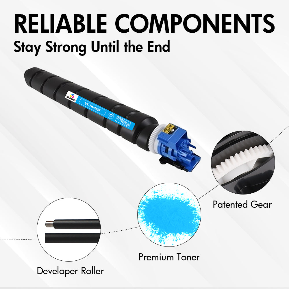 Kyocera TK 8557 Cyan Toner Cartridge