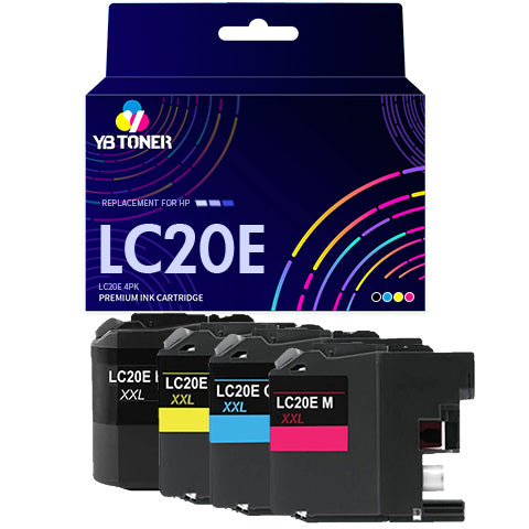 Brother LC2E ink cartridge 4-pack