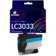Brother LC333 cyan ink