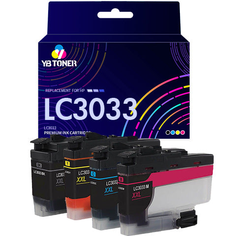 Brother LC333 ink cartridges 4-pack