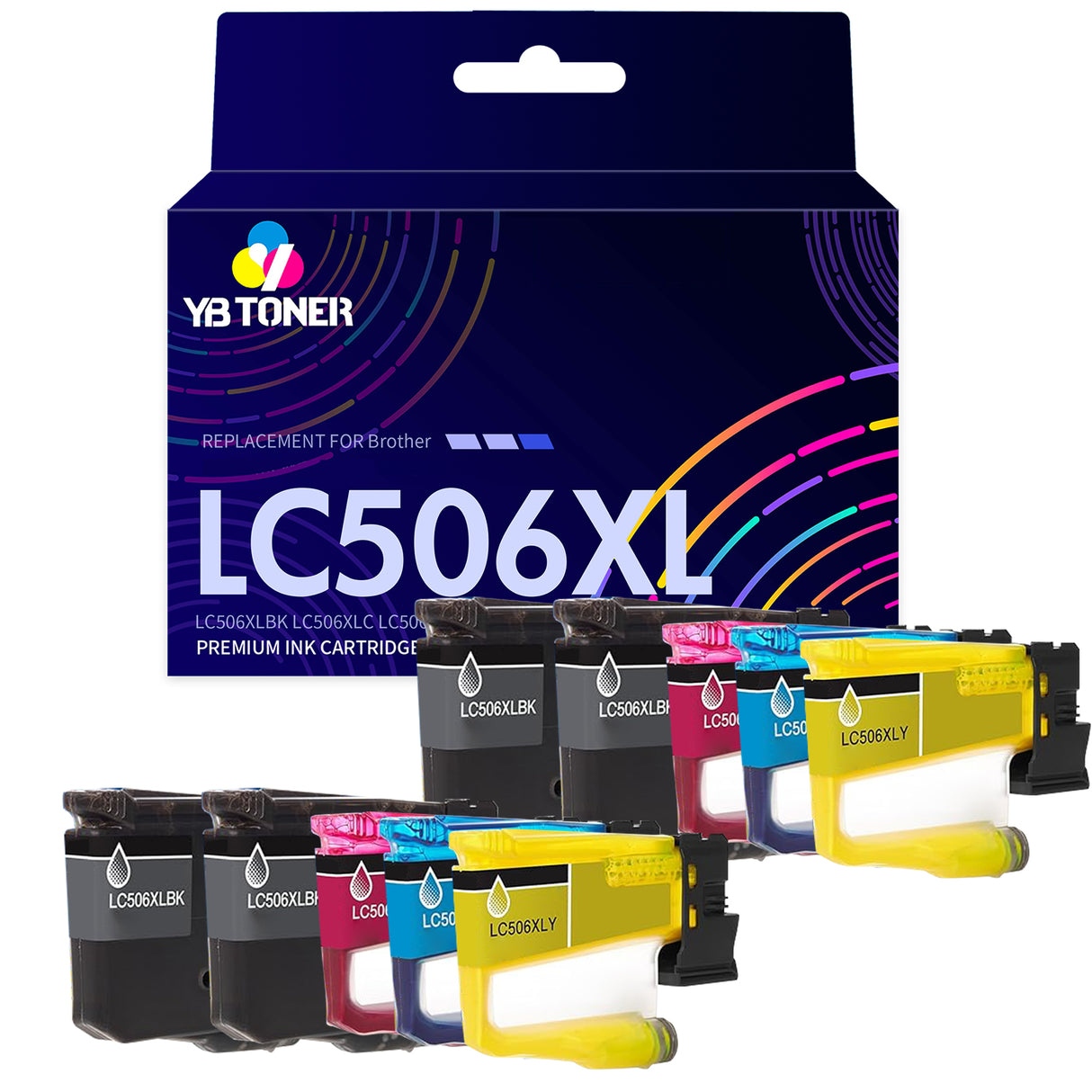 Compatible Brother LC506XL Ink Cartridge Multipack 10-Pack – High Yield