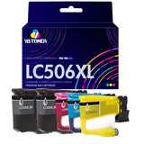 Compatible Brother LC506XL Ink Cartridge 5-Pack – High Yield