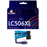 Compatible Brother LC506XL Cyan Ink Cartridge - High Yield - LC506XLC