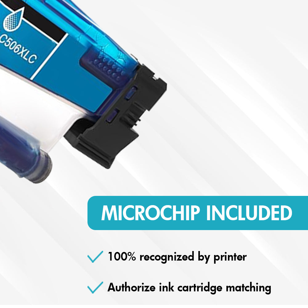Compatible Brother LC506XL Cyan Ink Cartridge - High Yield - LC506XLC