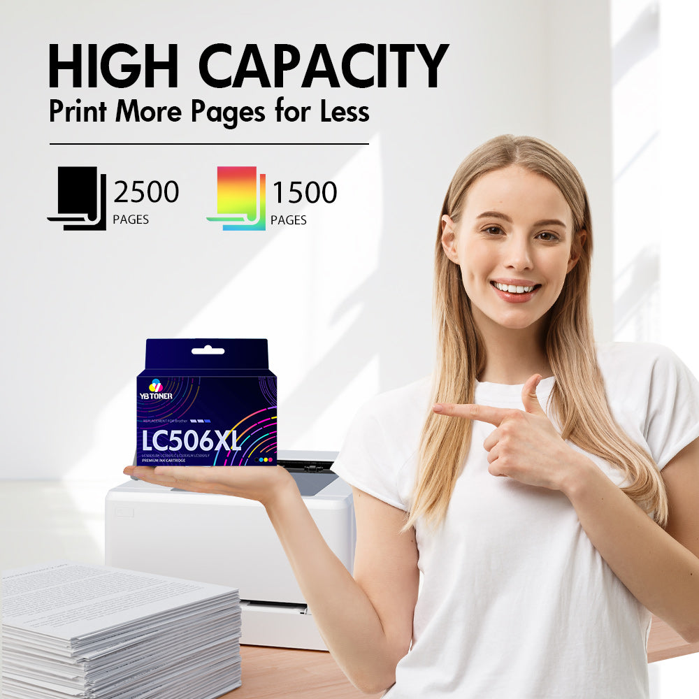 Compatible Brother LC506XL Ink Cartridge Multipack 10-Pack – High Yield