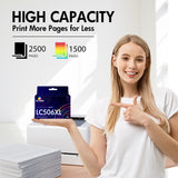 Compatible Brother LC506XL Ink Cartridge Multipack 10-Pack – High Yield