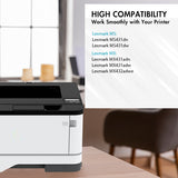 Lexmark 55B1X Black Toner Cartridge