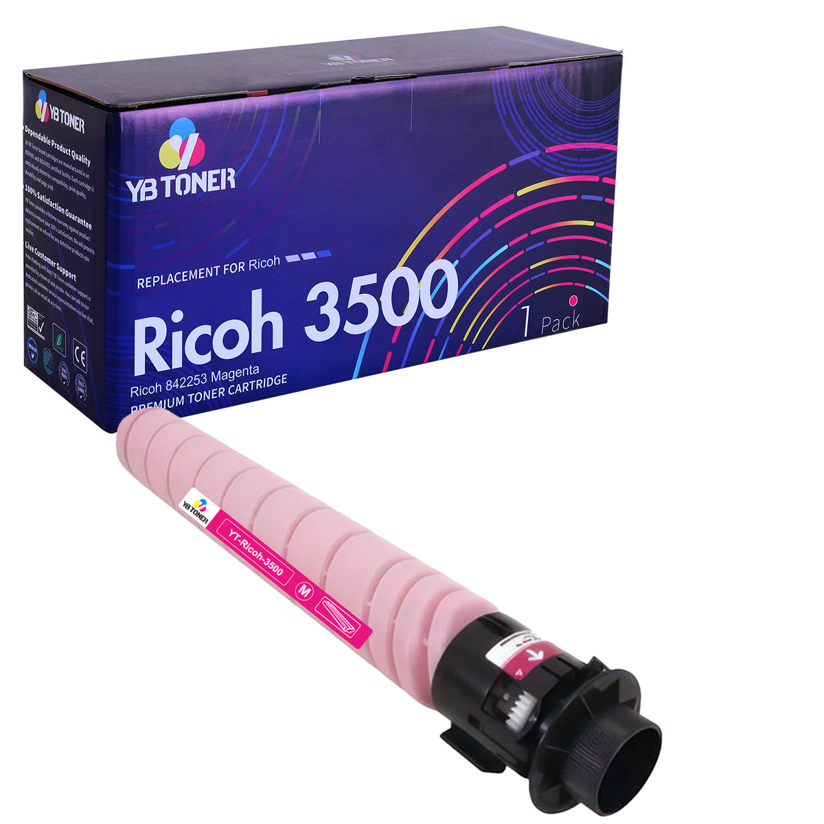 Compatible Magenta Toner Ricoh 3500