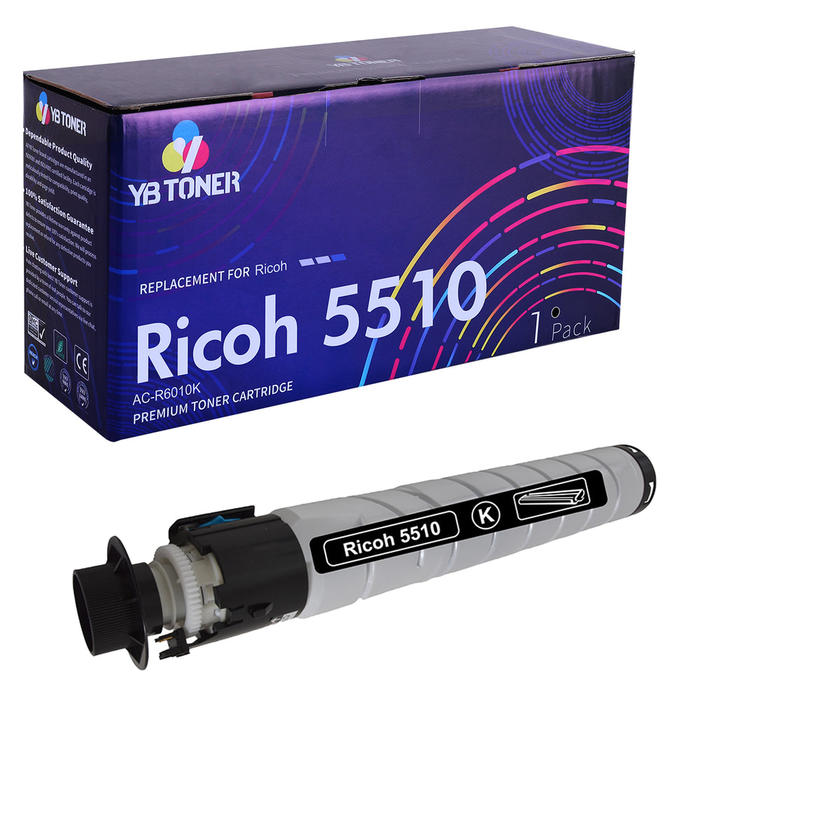 Compatible Ricoh IM C5510 Black Toner Cartridge