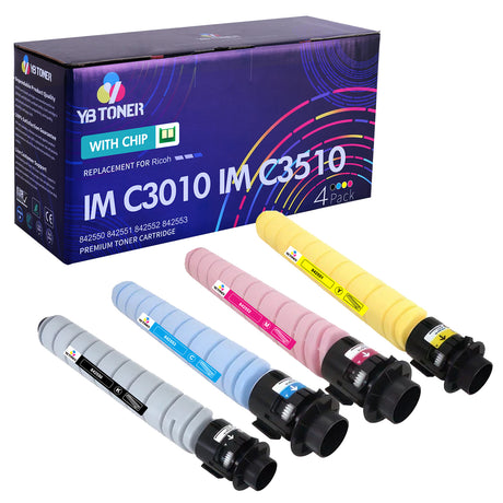 Ricoh IM C3010 C3510 Toner Cartridge Set