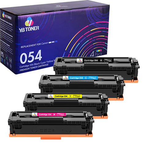 Compatible Canon 054 Toner Cartridge Set - Standard Capacity – YB
