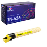Compatible Konica Minolta TN626 Yellow Toner Cartridge for C450i C550i C650i