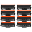 Brother Toner TN76 Black Cartridge 8-Pack