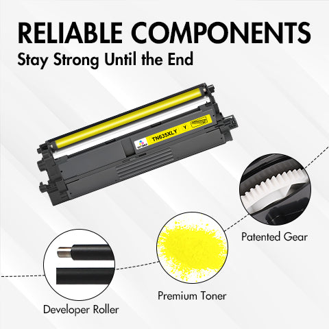 Brother TN635XLY Toner Cartridge
